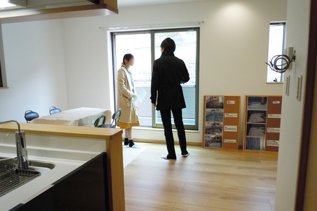大東市 笑顔で暮らせる二世帯住宅 完成見学会&相談会の様子