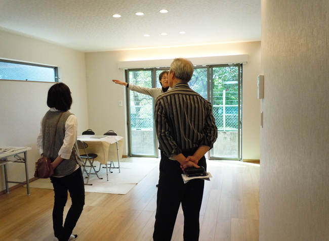 久世郡 安心して暮らせる住宅完成見学会&相談会の様子