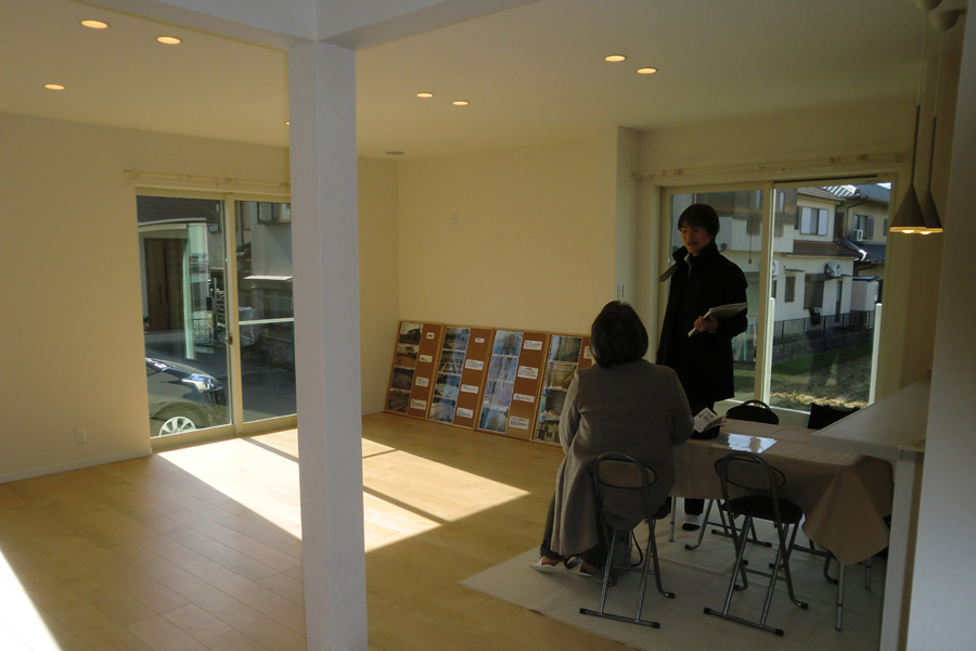 枚方市 家事動線が良い家 完成見学会&相談会のご報告様子