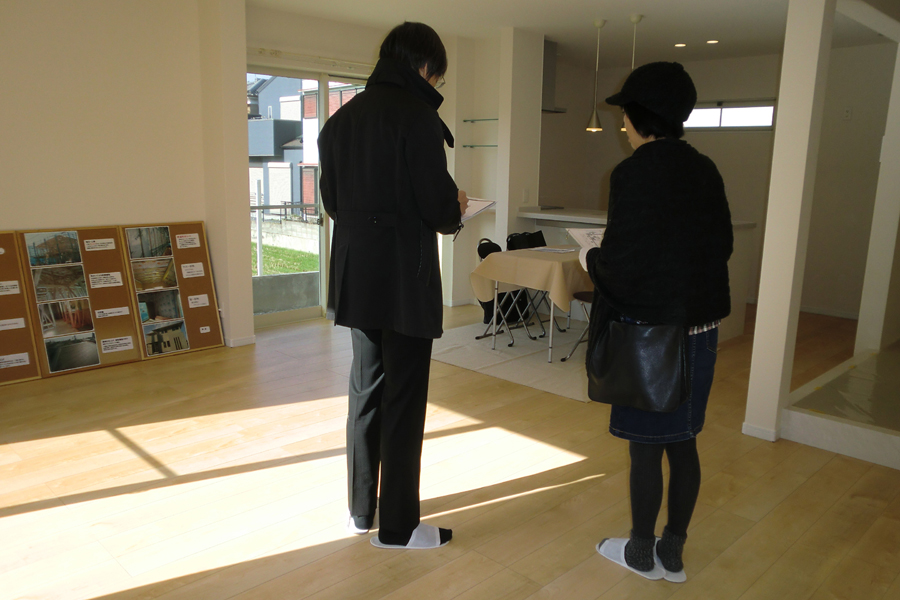 枚方市 家事動線が良い家 完成見学会&相談会のご報告様子