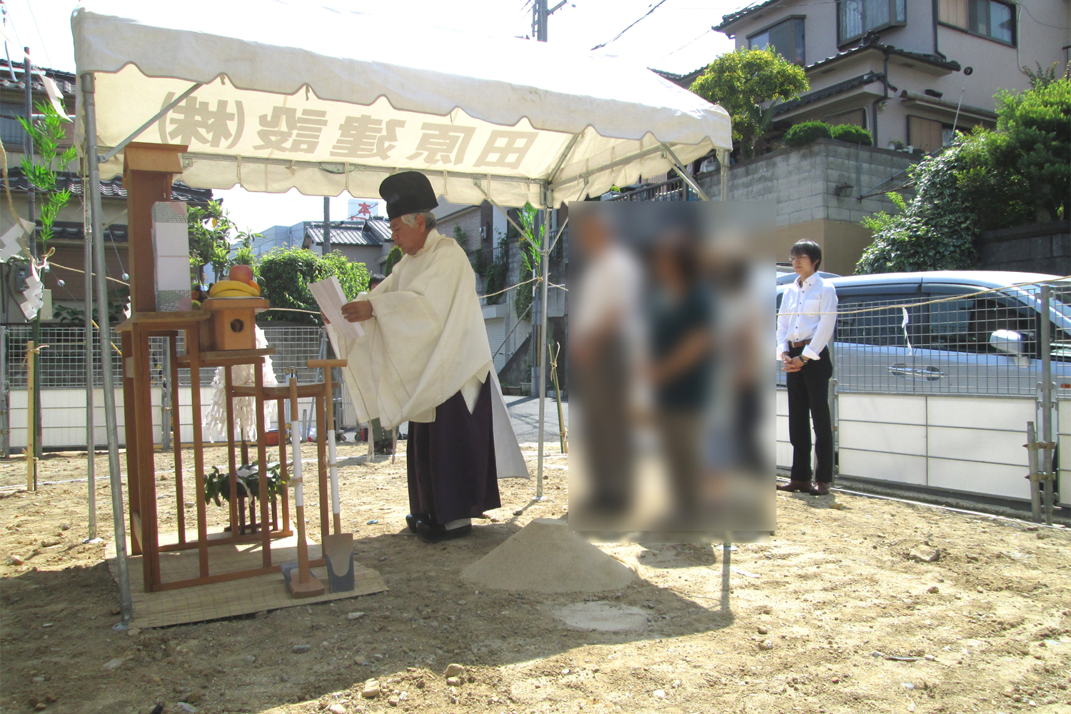 枚方市　M様邸　地鎮祭