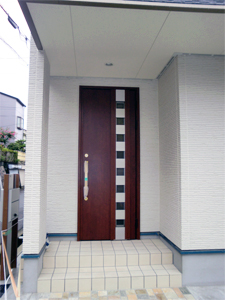 枚方市 エコ住宅 玄関