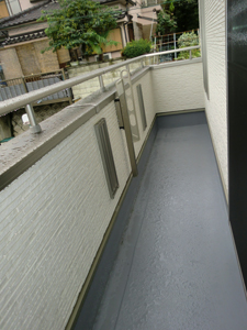 枚方市 エコ住宅 バルコニー