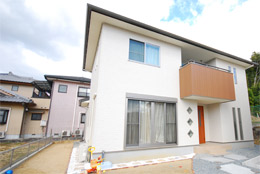 長期優良住宅に適合した壁断熱材が入った個性ある家 寝屋川市 I様邸