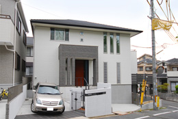 子育て住宅 高低差のある高台に家を建てる! 八幡市 K様邸