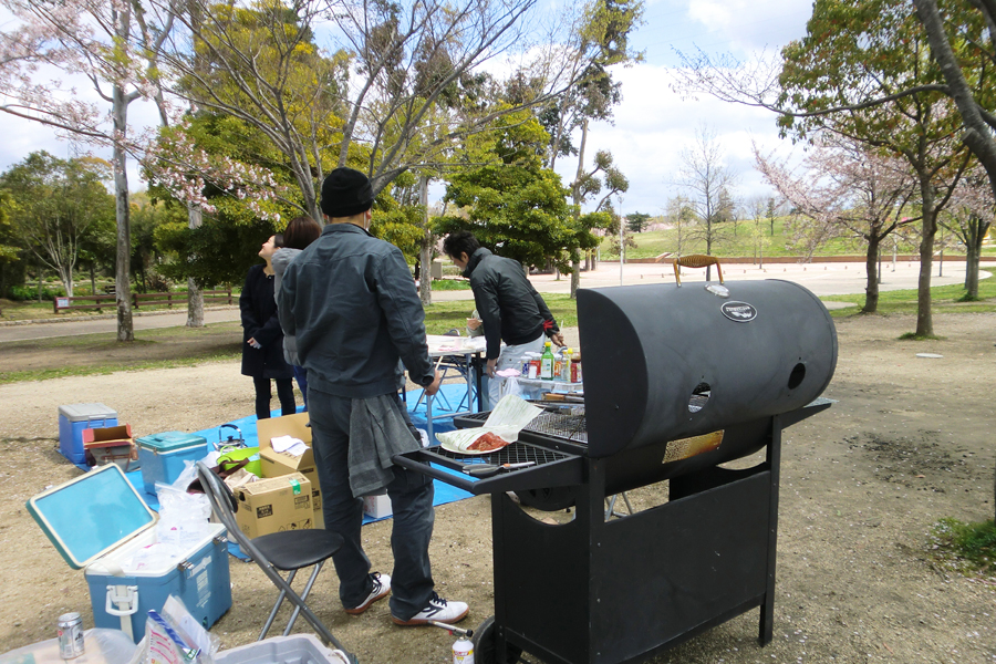 田原建設　２０１９年　お花見会