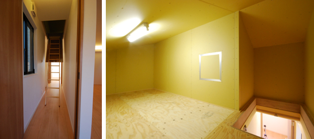 子育て世代の家 枚方市 H様邸 小屋裏