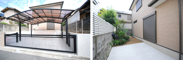 長期優良住宅 枚方市 S様邸 エクステリア
