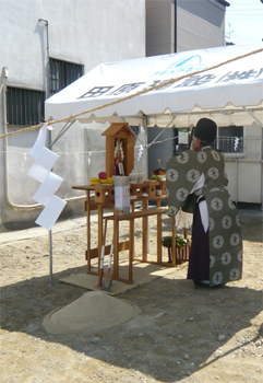 門真市　Ｓ様邸 地鎮祭