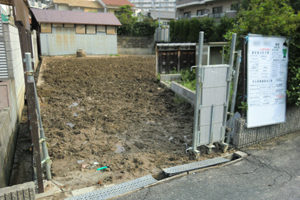 寝屋川市　Ｆ様邸 解体完了