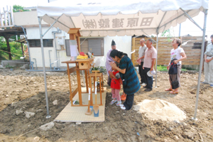 摂津市　Ｋ様邸 地鎮祭