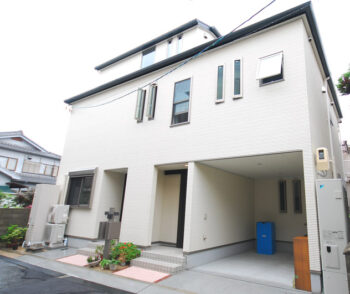 ３３坪　完全分離型二世帯住宅　３階建ての家　大阪市　Ｋ様邸
