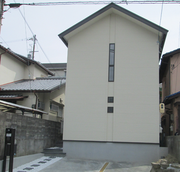 狭小地住宅　採光豊かな間取り　高槻市　Ｔ様邸